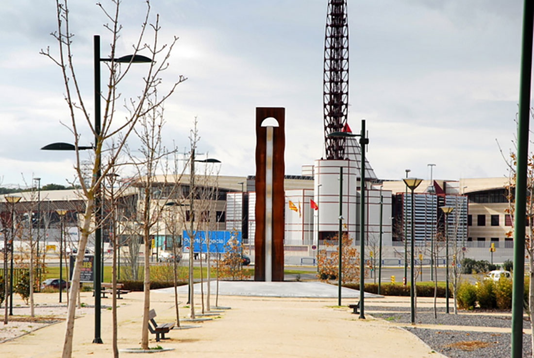 Escultor en Zaragoza - Obra Pública - Homenaje al Canal