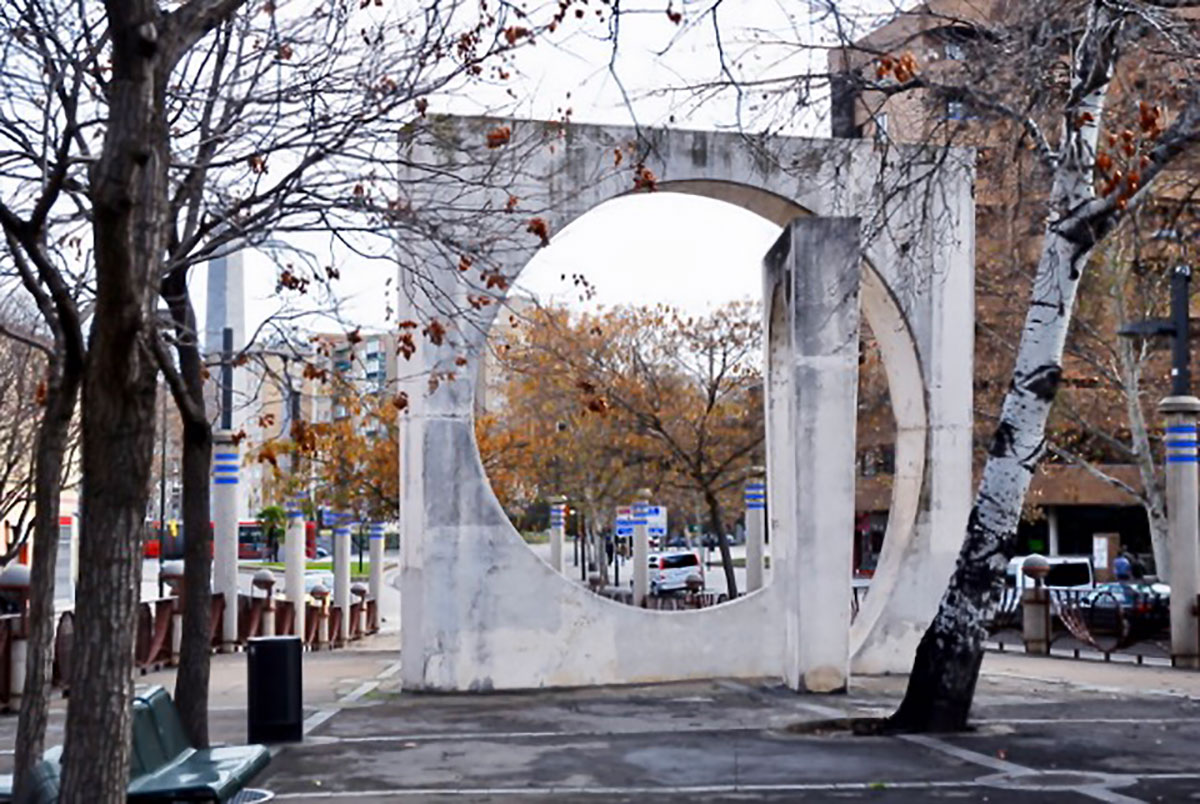 Escultor en Zaragoza - Obra Pública - Puerta Sancho