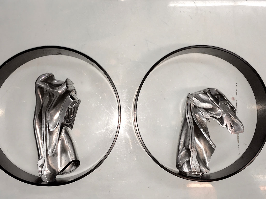 Escultor en Zaragoza - Serie Escultórica - Aluminio