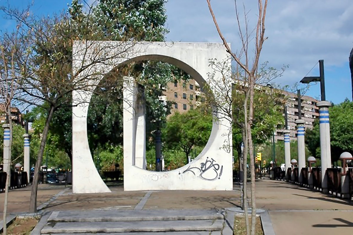 Escultor en Zaragoza - Obra Pública - Puerta Sancho