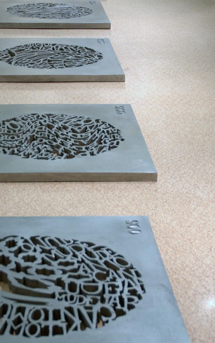 Escultor en Zaragoza - Serie Escultórica - Laberintos