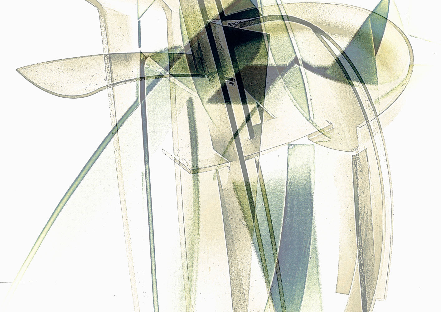 Escultor en Zaragoza - Serie Gráfica - Cierzo II