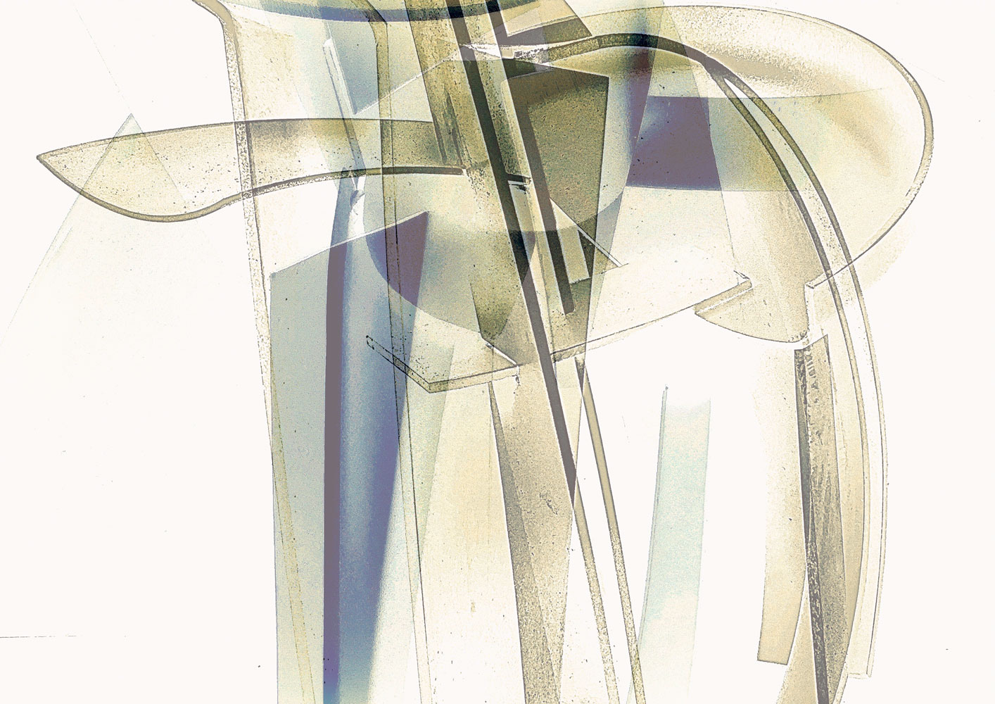 Escultor en Zaragoza - Serie Gráfica - Cierzo II