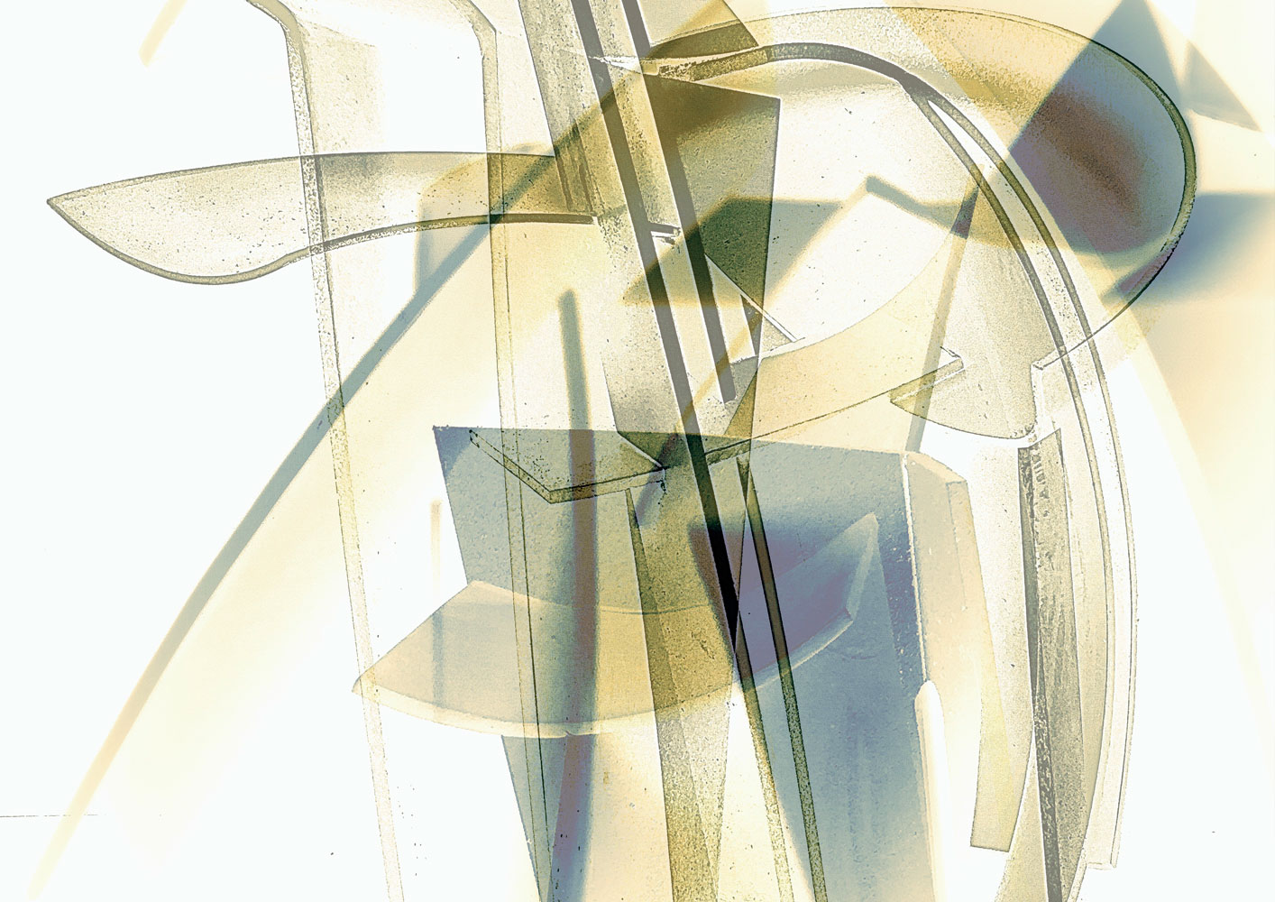 Escultor en Zaragoza - Serie Gráfica - Cierzo II